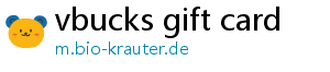 vbucks gift card